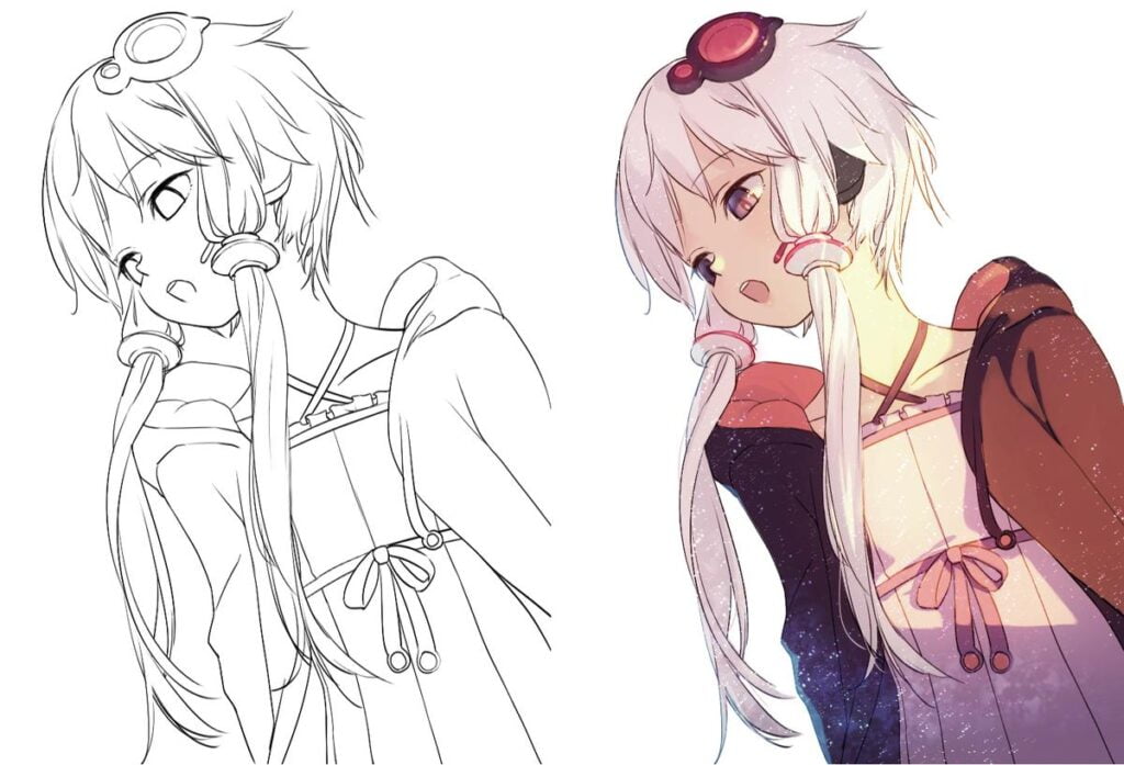 source: 雑でちょっと汚いですが (left), ゆかりん〜〜 (right) by 九紫美