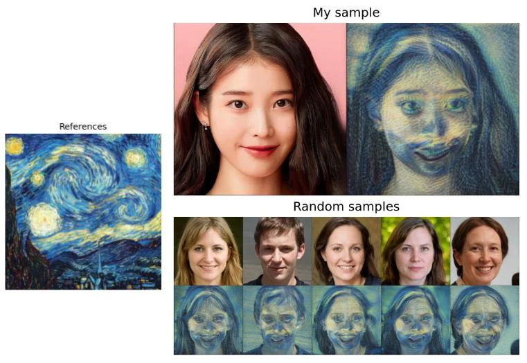 Without preserving input image color